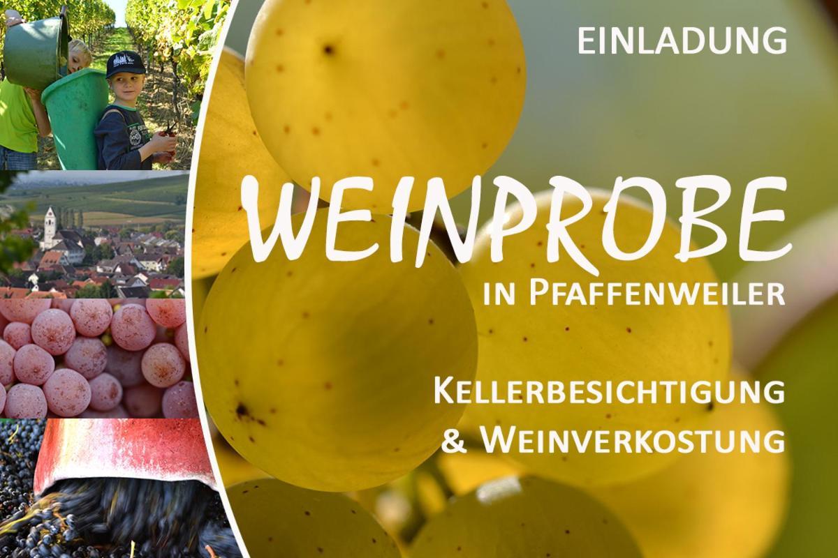 Am Weinberg - Stilvoll, Ruhig, Zum Wohlfuehlen Pfaffenweiler Exterior foto